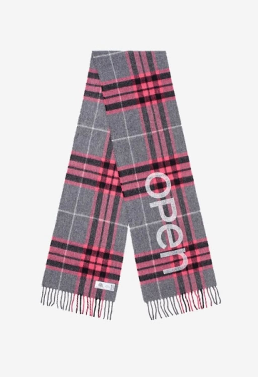 Open yy tartan wool scarf 상품이미지2