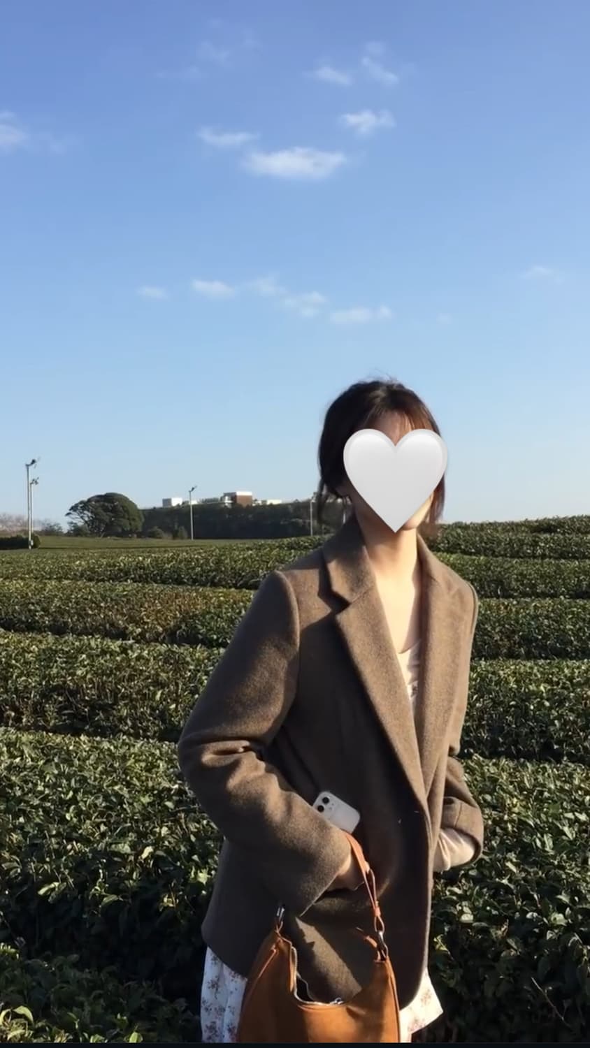 에잇세컨즈 울자켓 브라운 M 상품이미지2