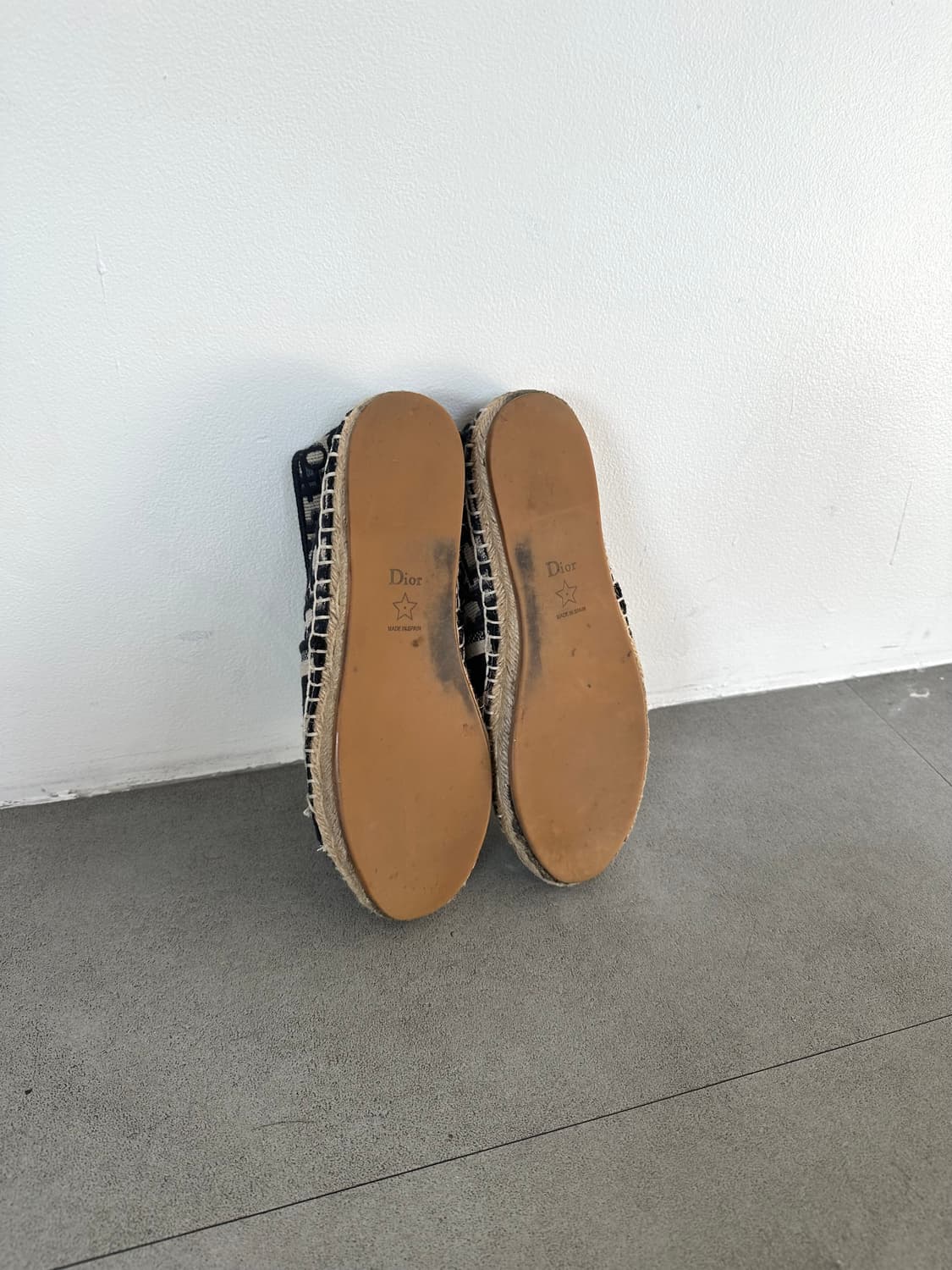 디올 오블리크 에스파듀 슬립온 딥블루 상품이미지8