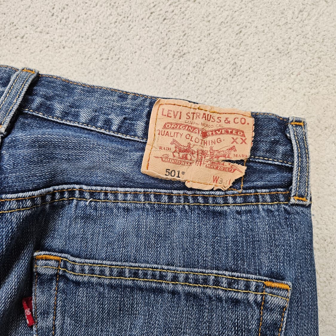 00s 리바이스 501 데님 33/32 상품이미지6