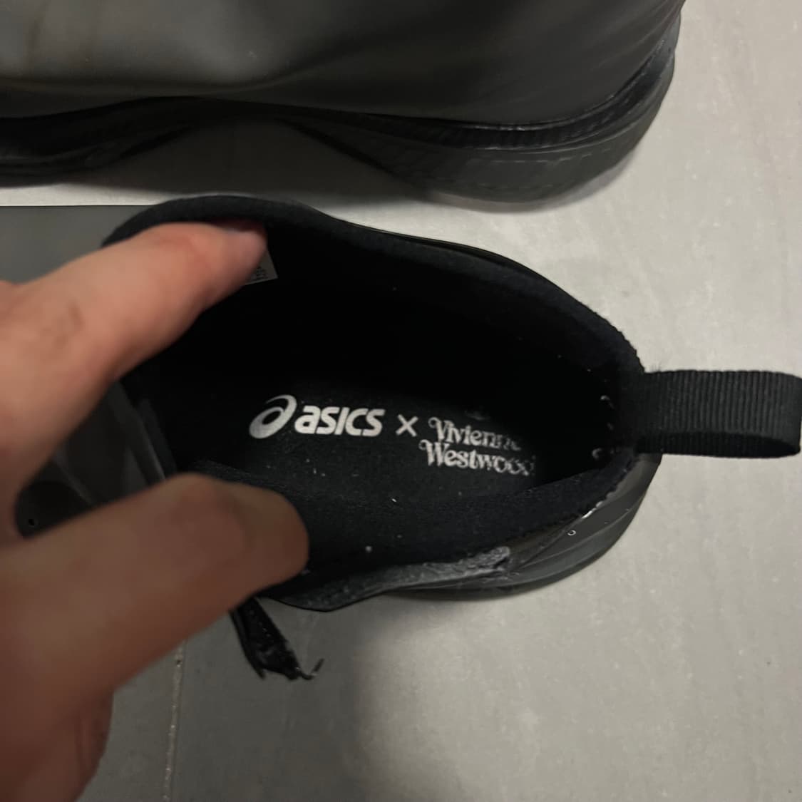 아식스 x 비비안 웨스트우드 젤 카야노 27 LTX 블랙 상품이미지5