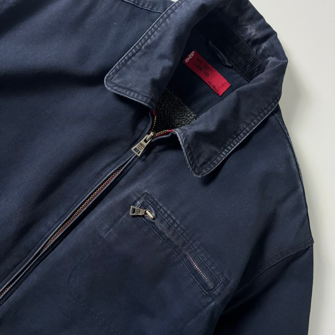 Levi's  리바이스 레드탭 네이비 7142k 워크 자켓   상품이미지4
