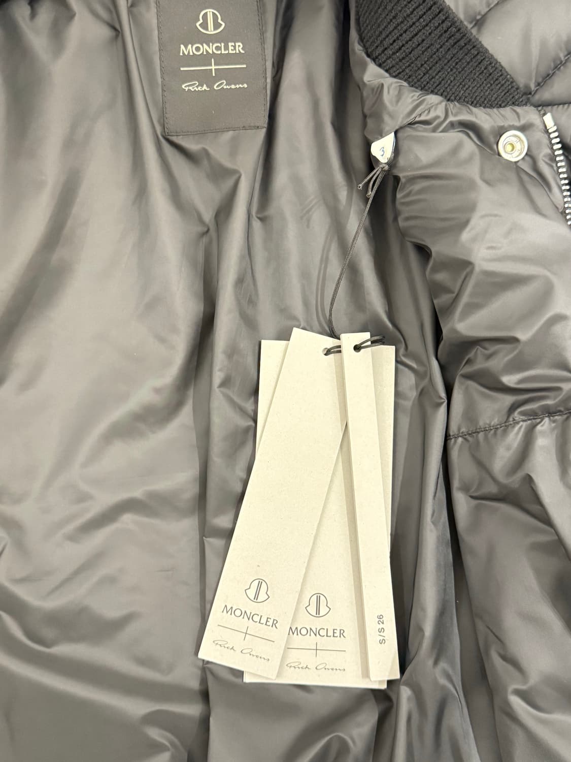 Moncler 몽클레어 + Rick owens 릭오웬스 자켓 상품이미지7