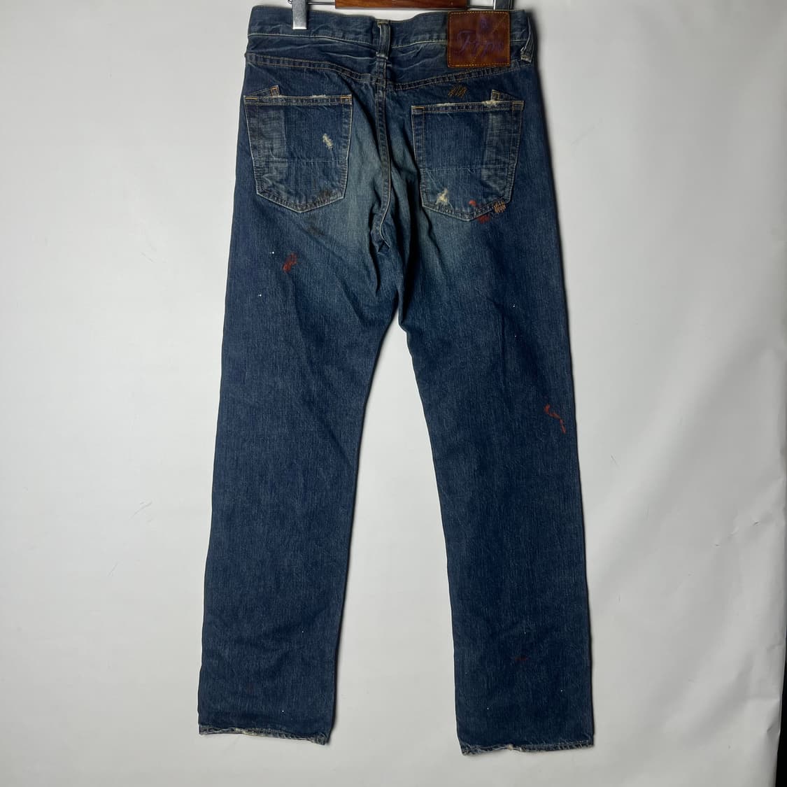 [Prps] 재팬 페인팅 워싱 데님팬츠 상품이미지2