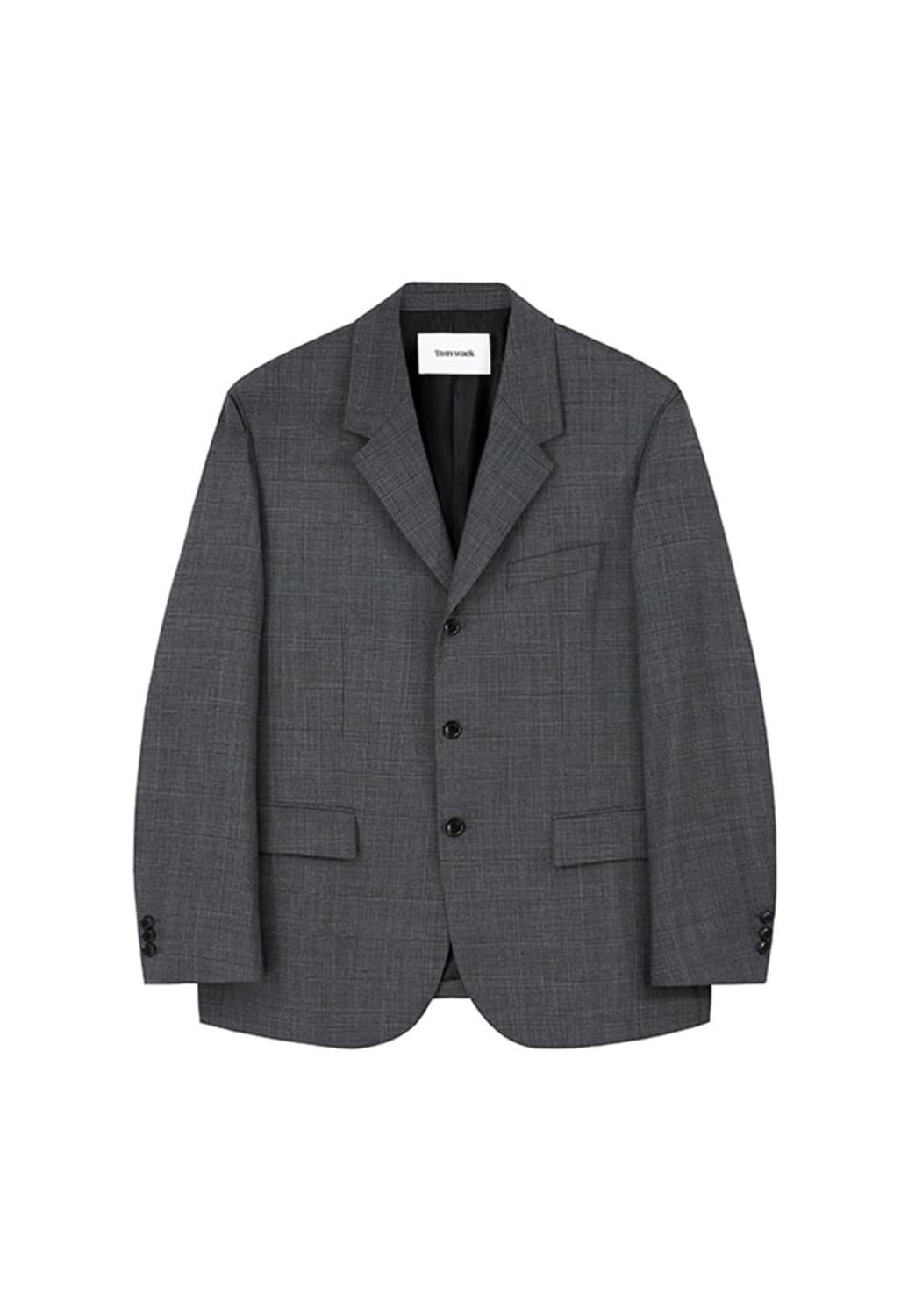(L)토니웩 3버튼 싱글 블레이저 차콜 상품이미지1