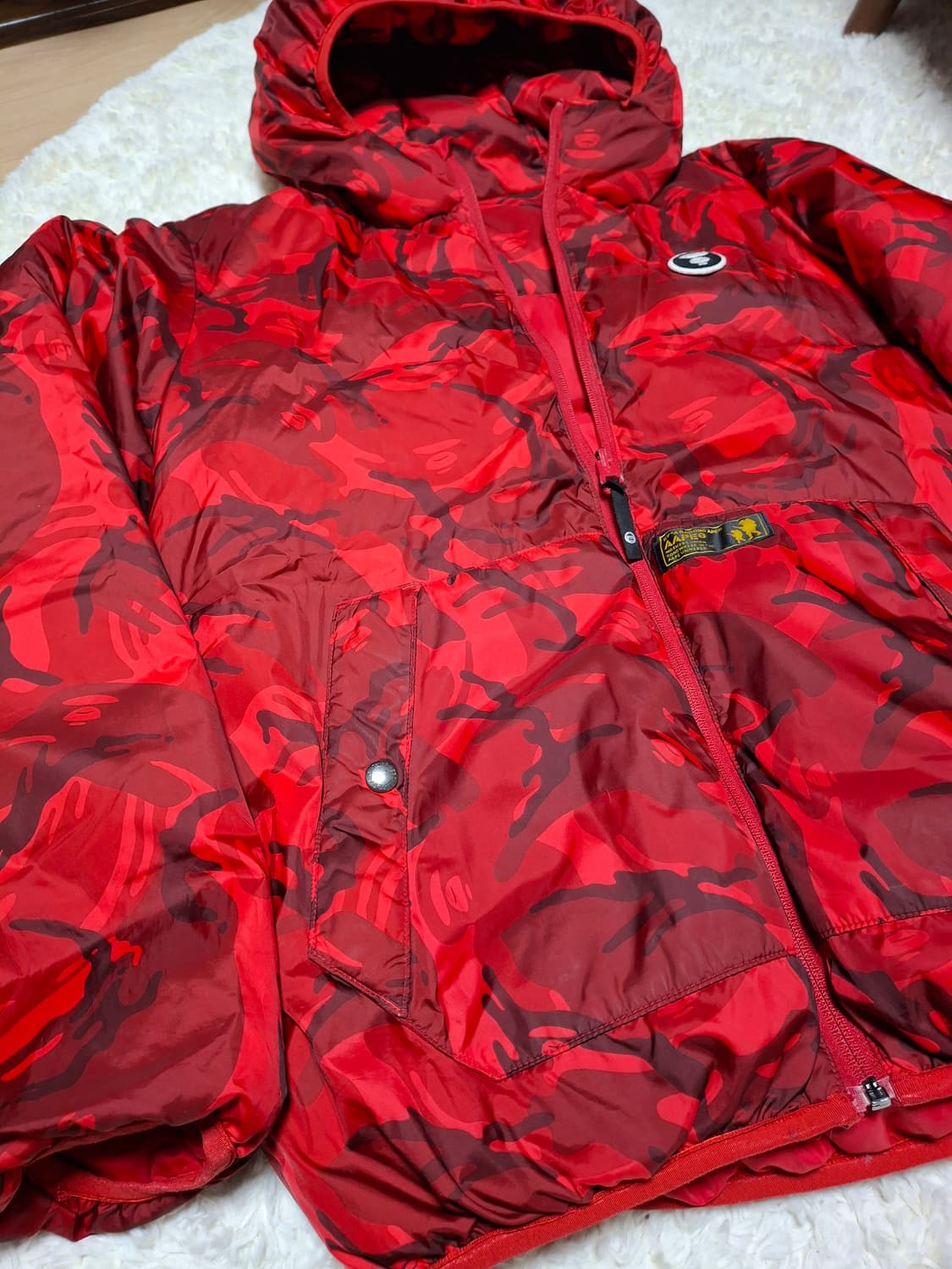 (마지막특가) Aape 리버시블 패딩 상품이미지5