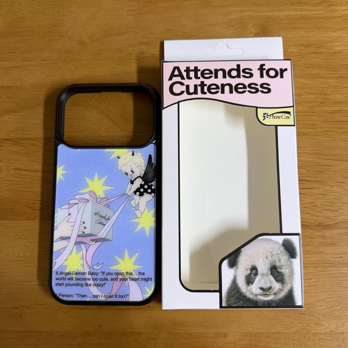 어텐즈 Angel demon baby 17프로 케이스  상품이미지2