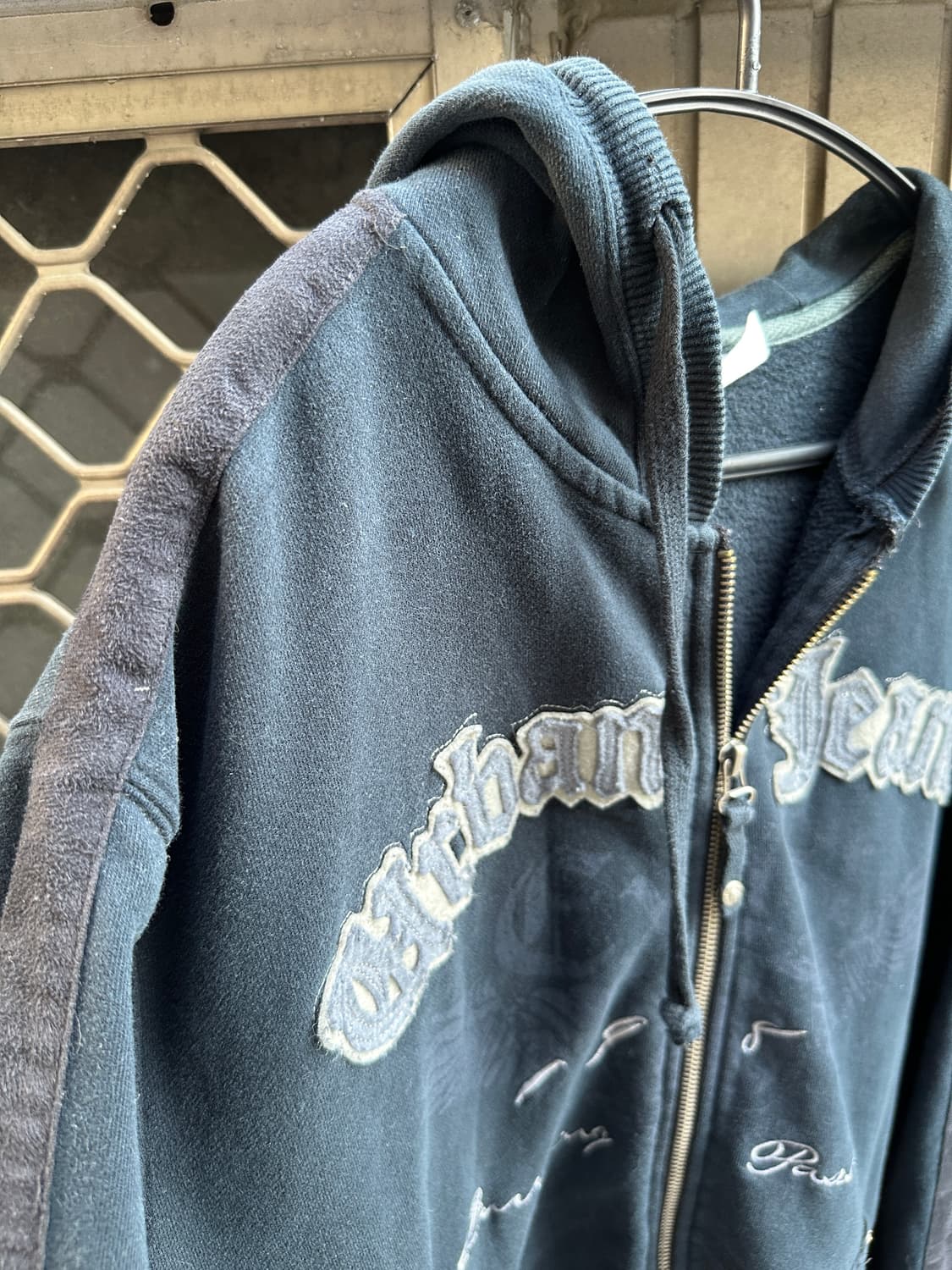 INTOIN gothic wing printing hood zip up  상품이미지5