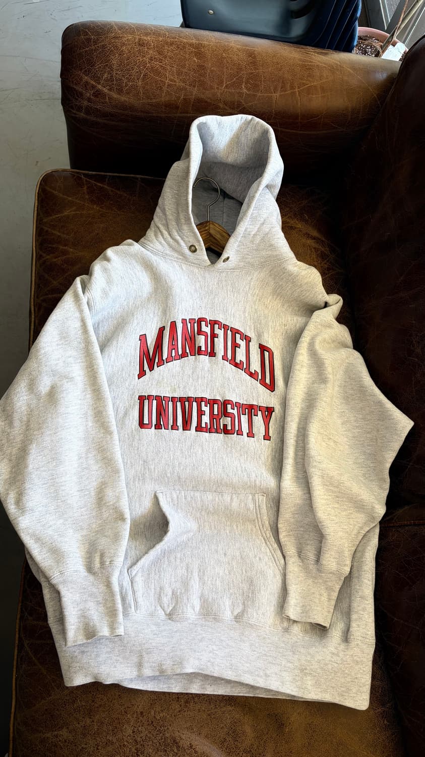 80s 빈티지 챔피언 리버스위브 스웻후드 XXL 상품이미지2