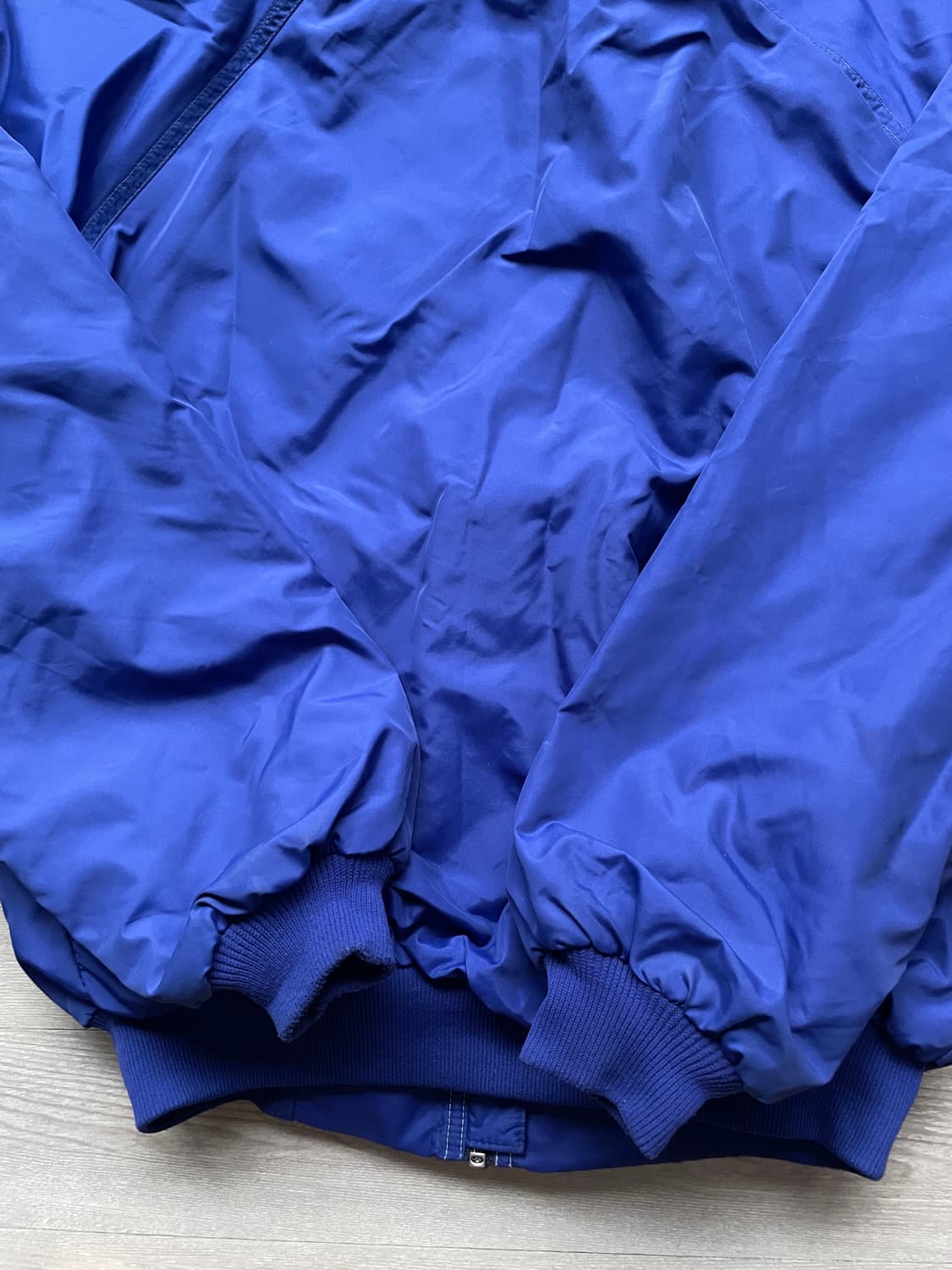 80s 파타고니아 쉘드 신칠라 봄버 자켓 블루 rare usa 상품이미지9