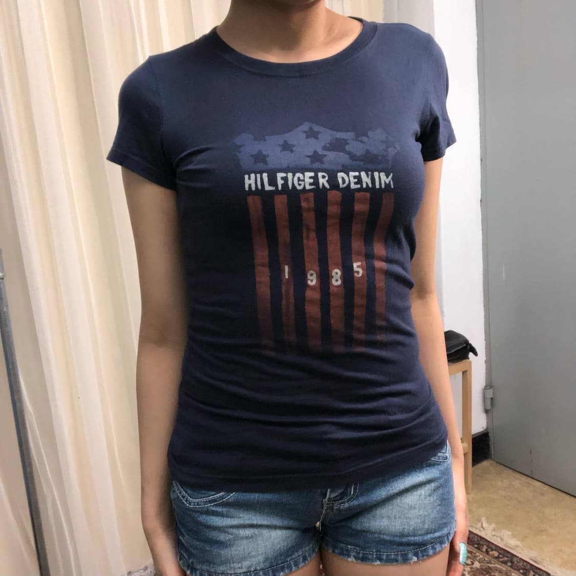  Hilfiger Denim 타미힐피거 1985 반팔 티셔츠 상품이미지7