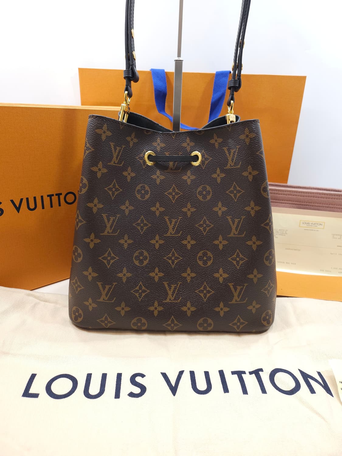 [정품] 루이비통 네오노에 MM 모노그램 블랙 M44020 상품이미지2