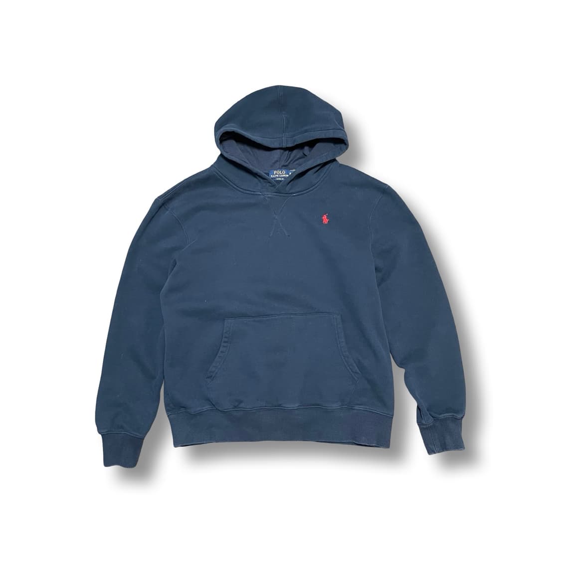 [XL] 폴로 랄프로렌 빈티지 네이비 기모 후드티 상품이미지1