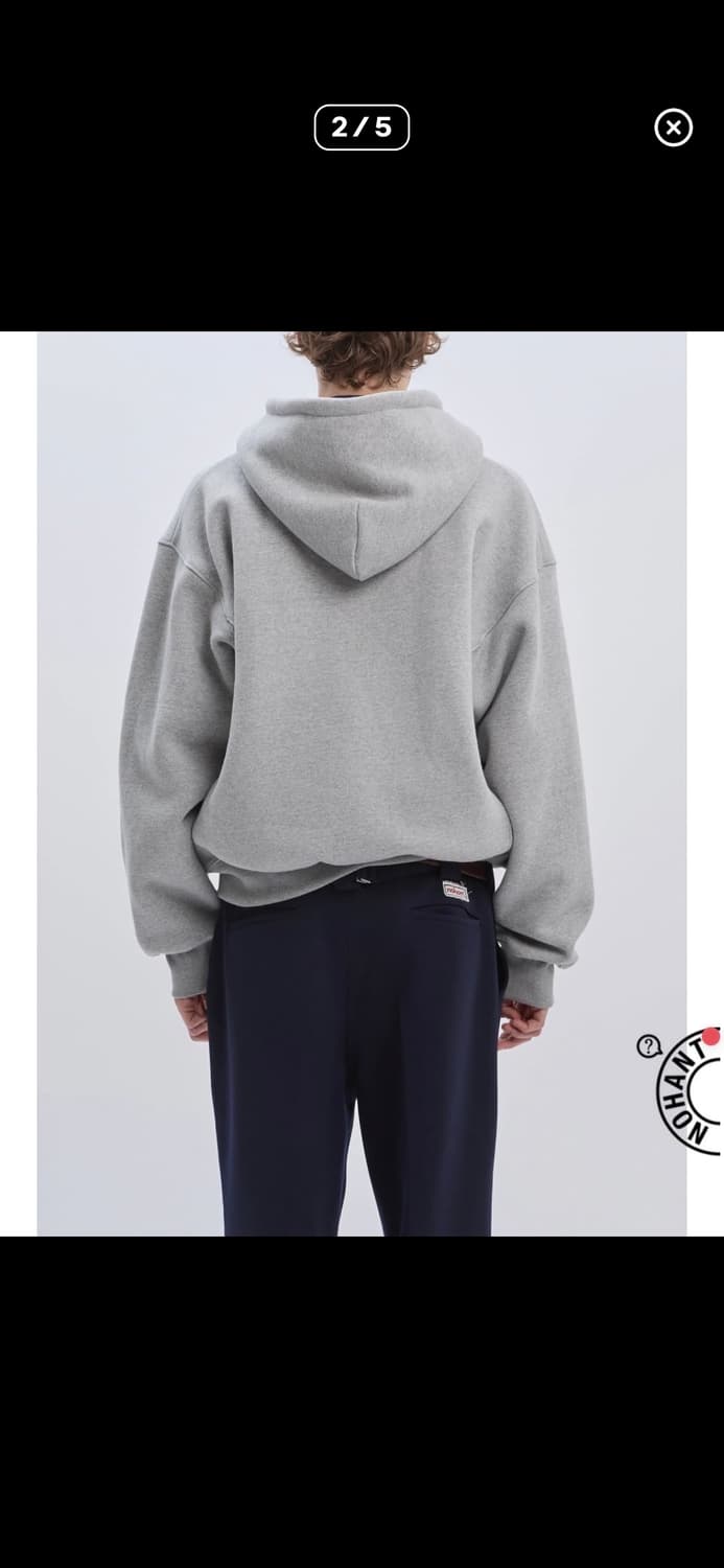 노앙 헤비웨이트 후디 m 상품이미지2