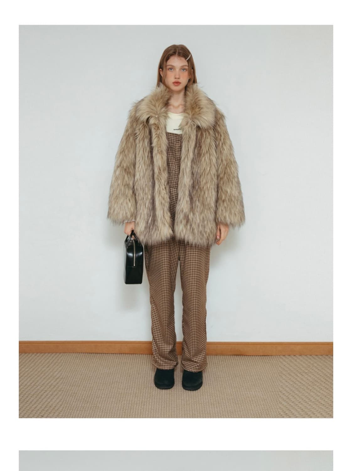 온무드 퍼 자켓  상품이미지2