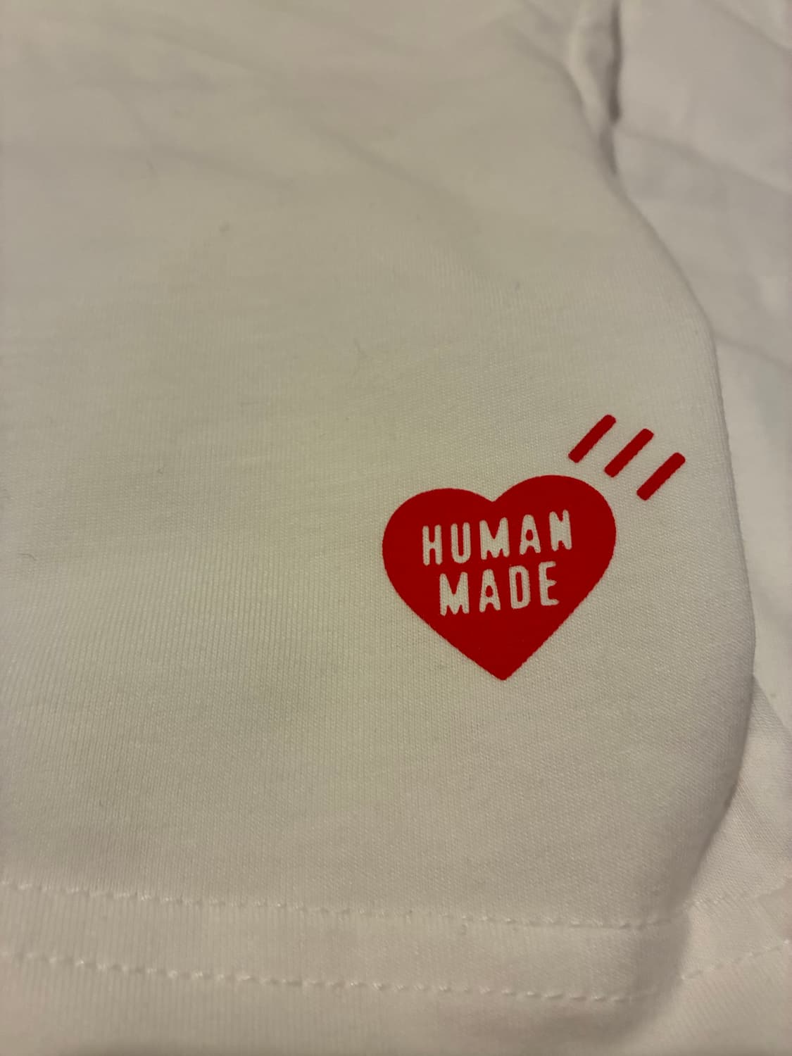 [새상품/L] 휴먼메이드 시그니처 로고 티셔츠 (블랙) 상품이미지6