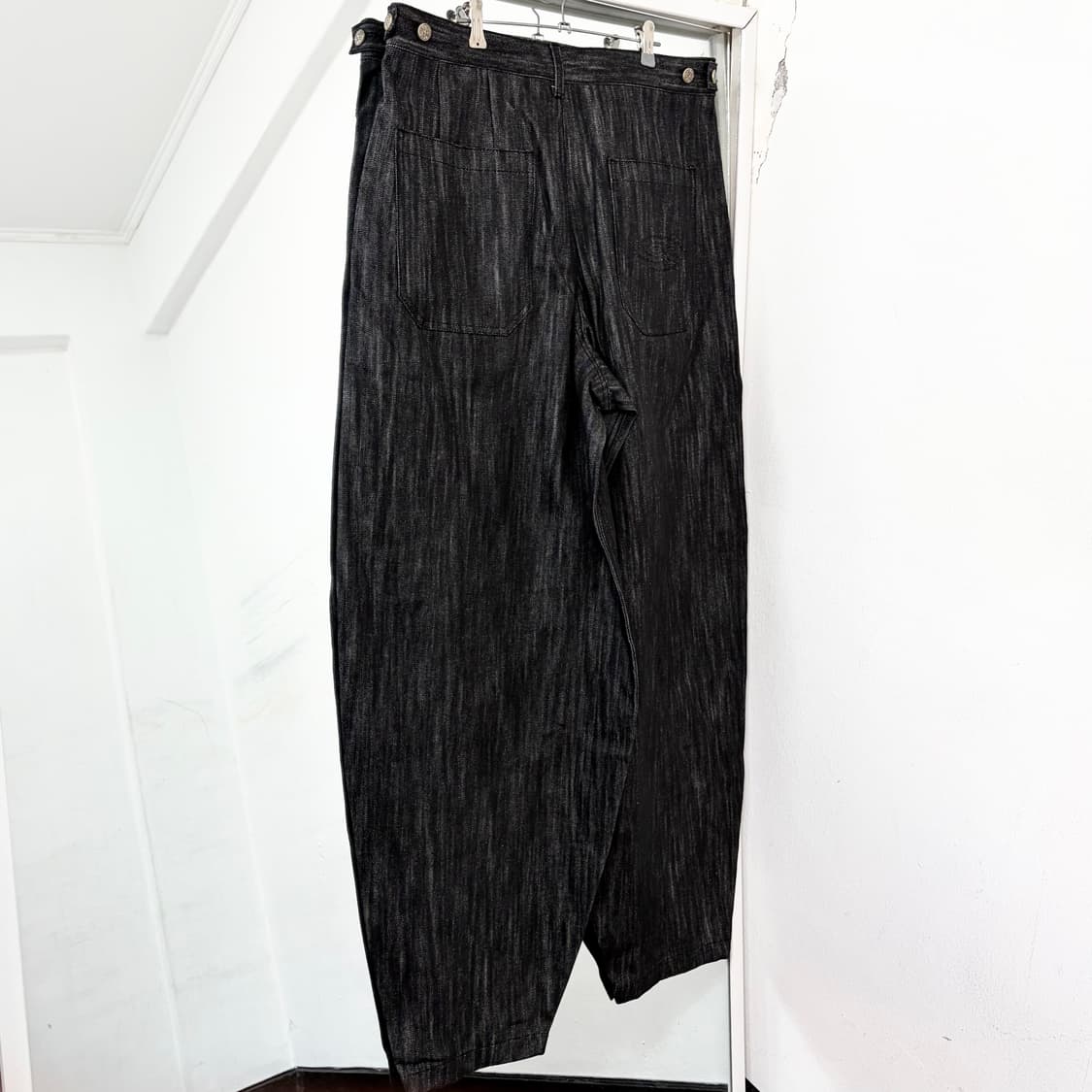 (새상품) IDWS 아돈워너셀 오로라 데님 벌룬 팬츠 상품이미지5