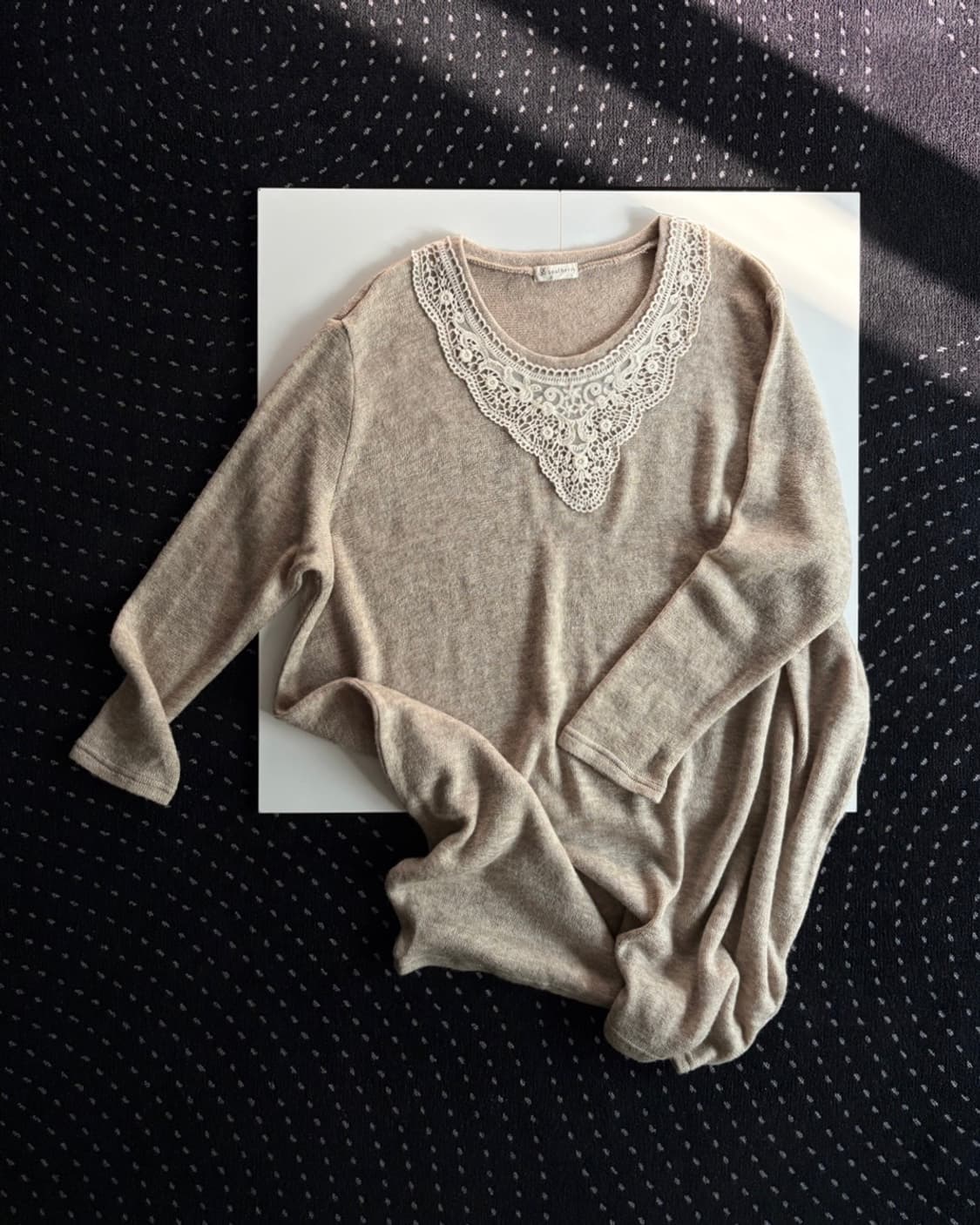 lace knit one-piece 상품이미지1