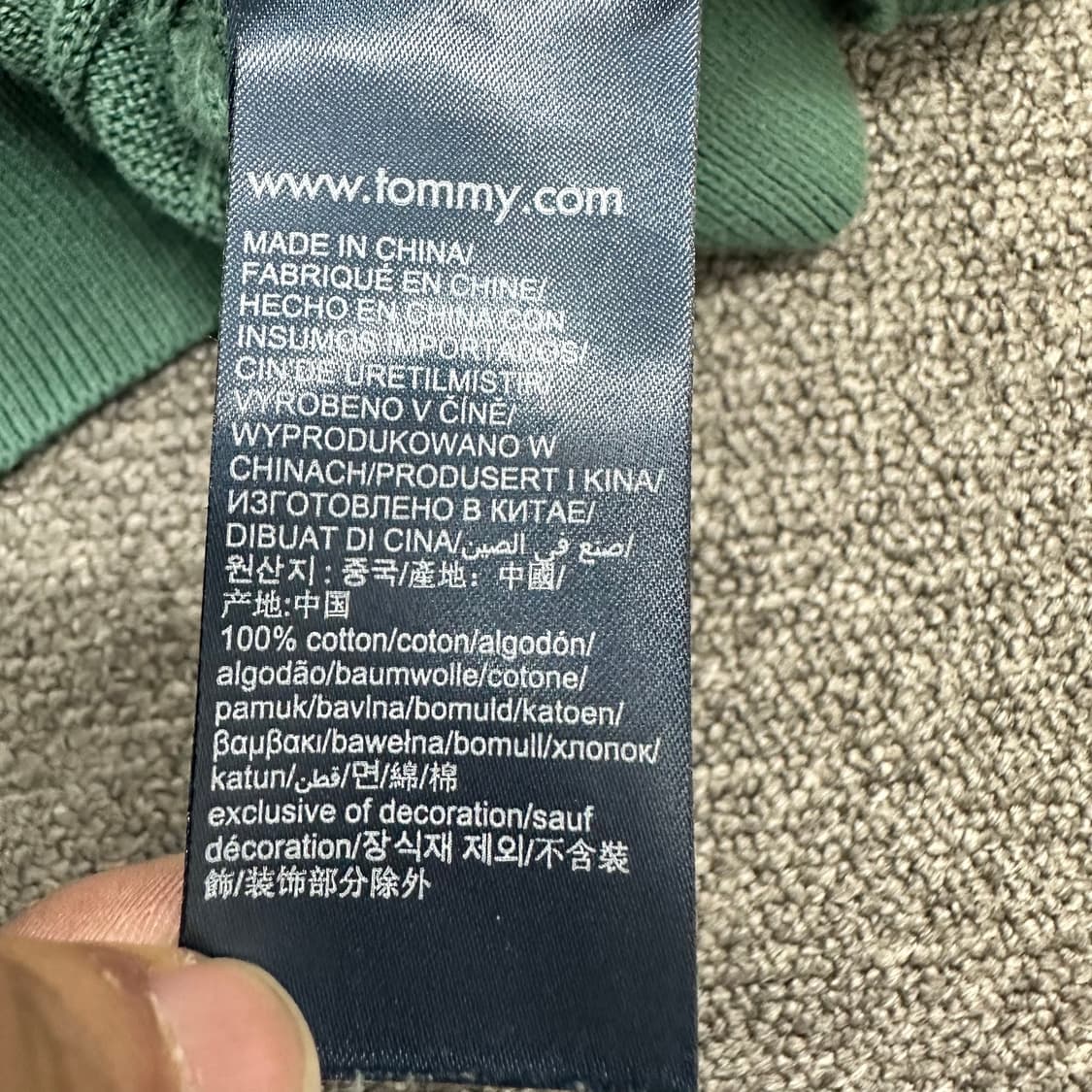 타미힐피거 케이블 니트 상품이미지4