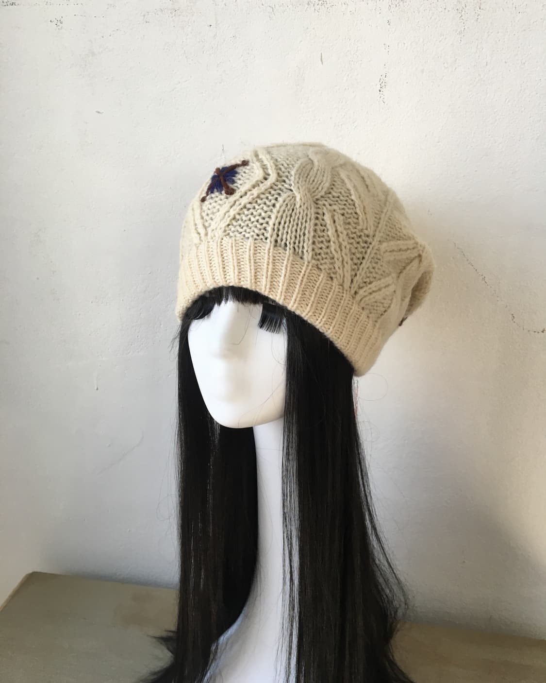  stitch point pom knit beanie 상품이미지3