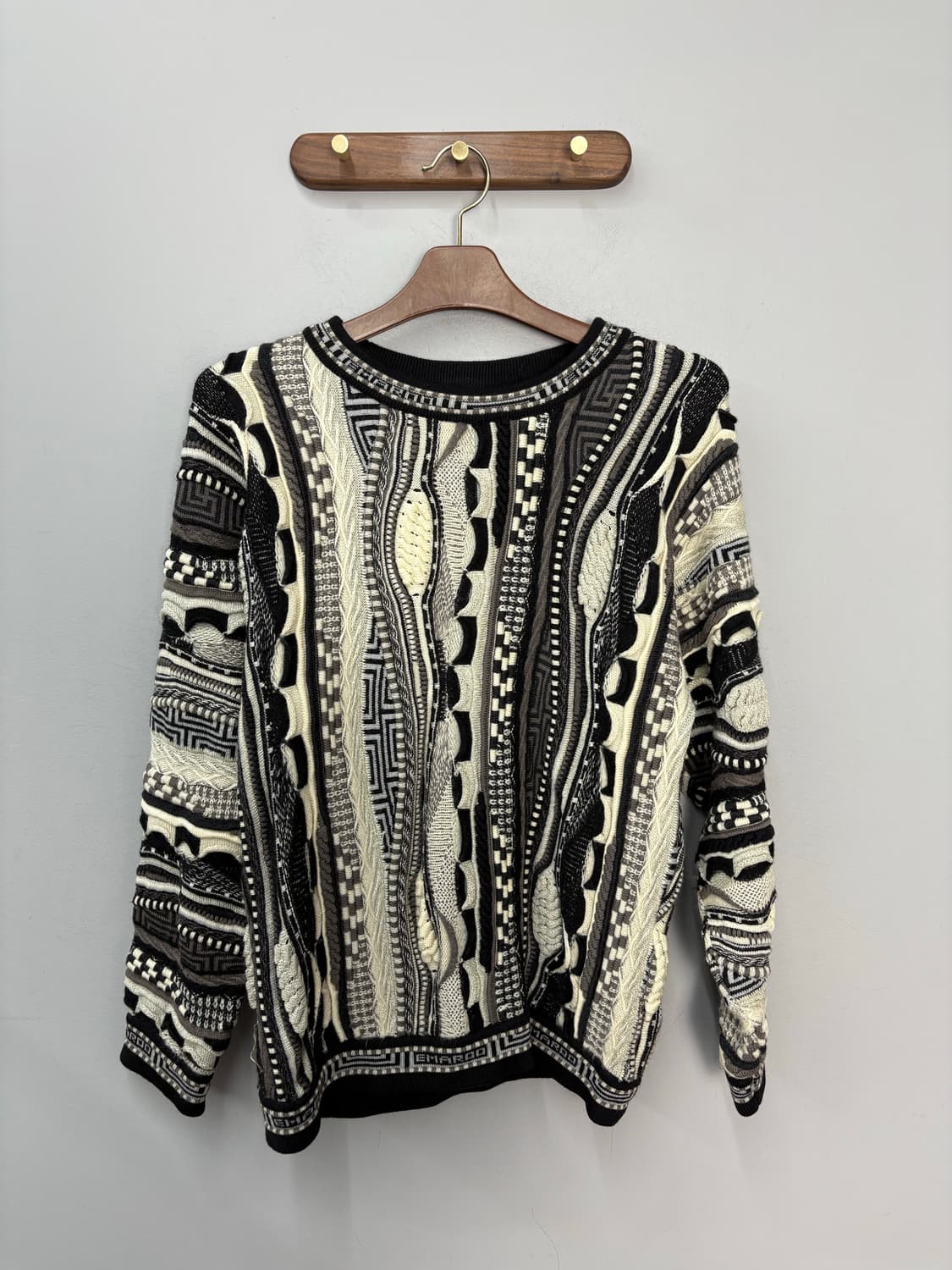 이마루 오스트레일리아 케이블 울 니트 A3493 상품이미지2