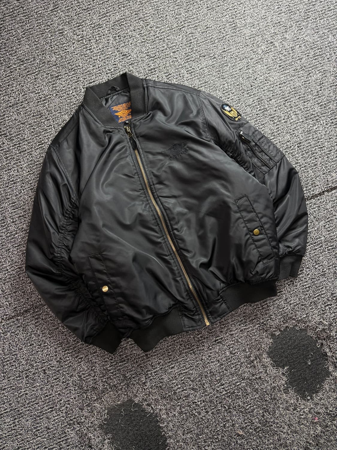 CAPTAIN WEVIC MA-1 밀리터리 플라이트 점퍼 3785 상품이미지1