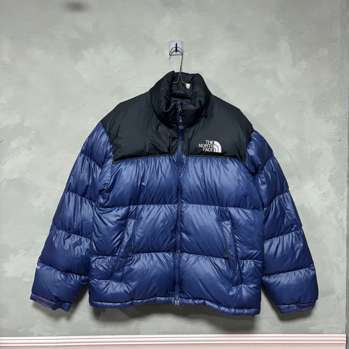 노스페이스 700 눕시 구스다운 패딩 네이비 상품이미지1