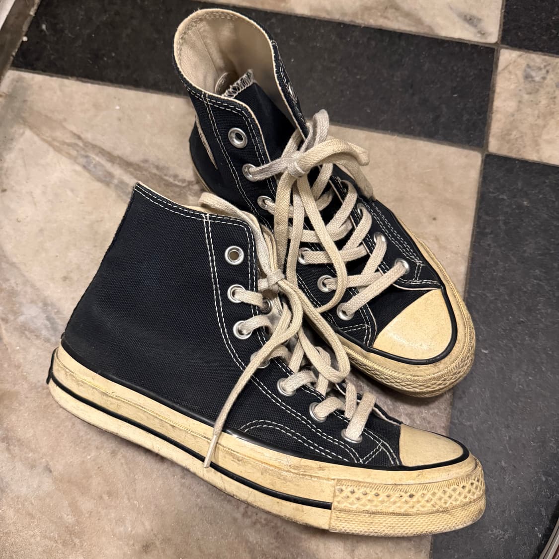 컨버스 블랙 하이 230mm 상품이미지2