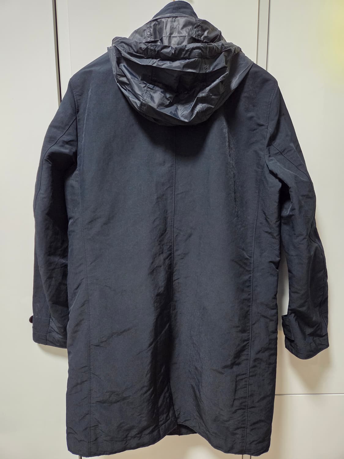 헤지스 구스다운 내피탈착 하프 코트 상품이미지2