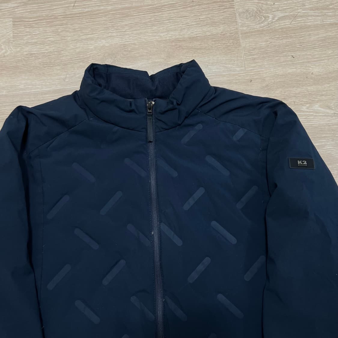 K2 아웃도어 구스다운 와펜 경량패딩 점퍼 [네이비] 2XL/110 상품이미지2