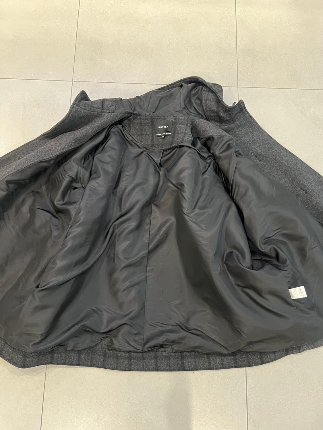 보터 19fw 오버사이즈 울 더플코트 46 상품이미지6