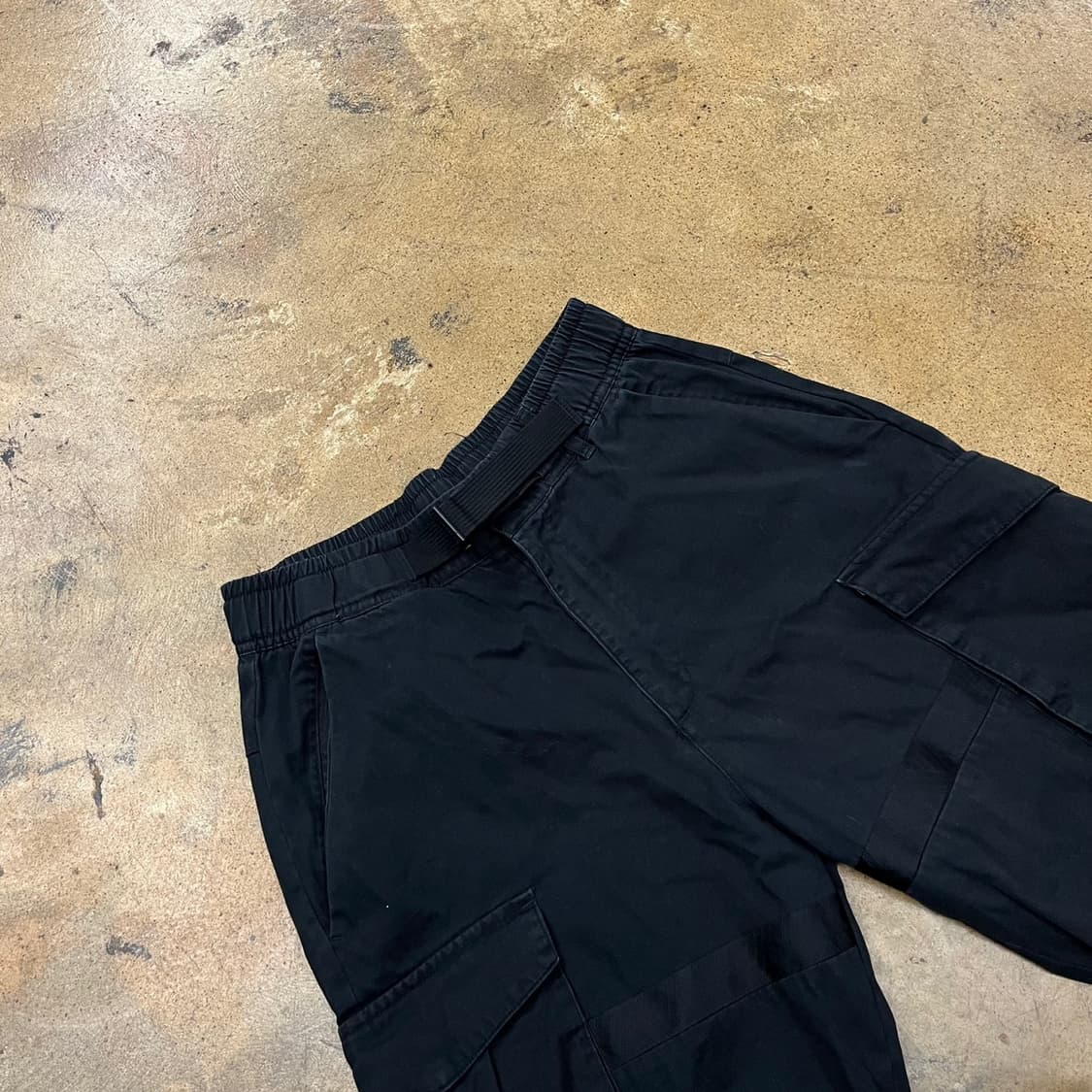 [정품/M] 아디다스 블랙 카고 조거팬츠 b16 상품이미지1