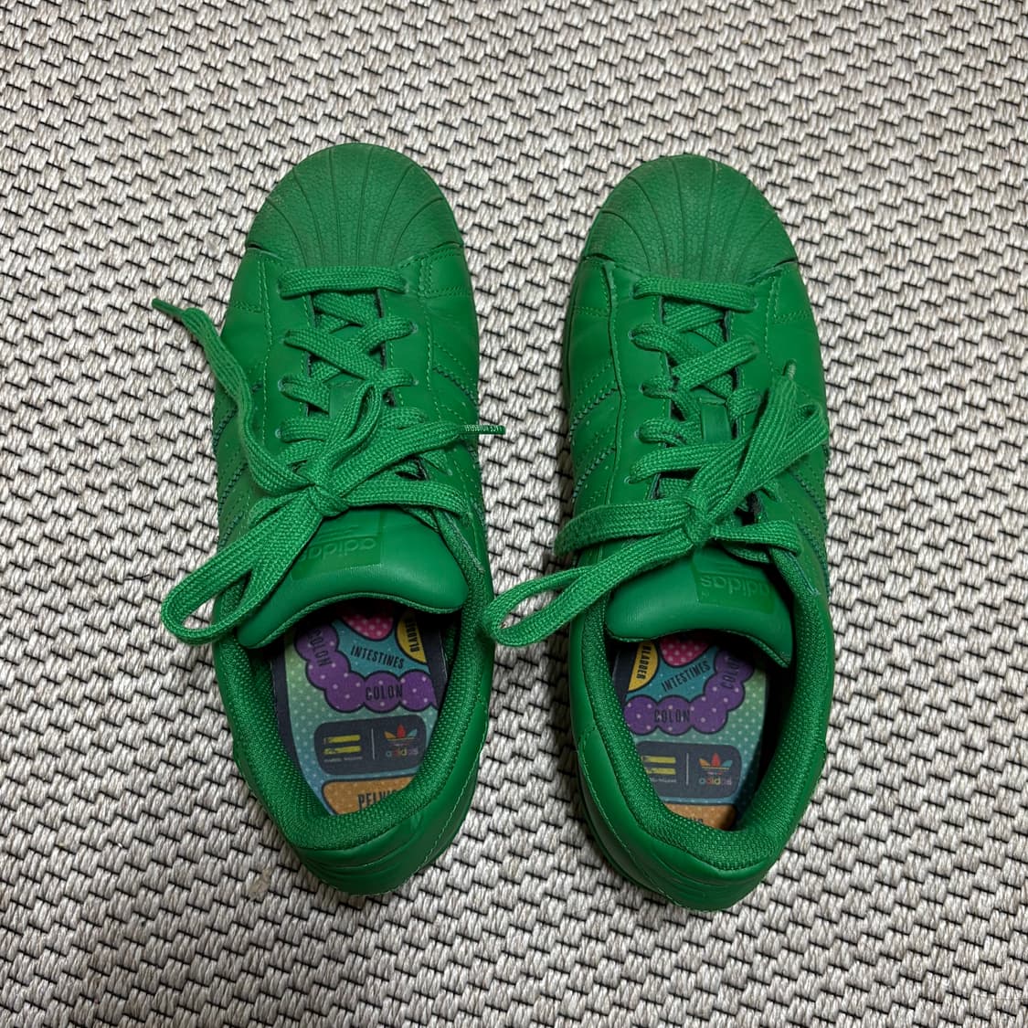 아디다스 퍼렐 슈퍼스타 그린 상품이미지5