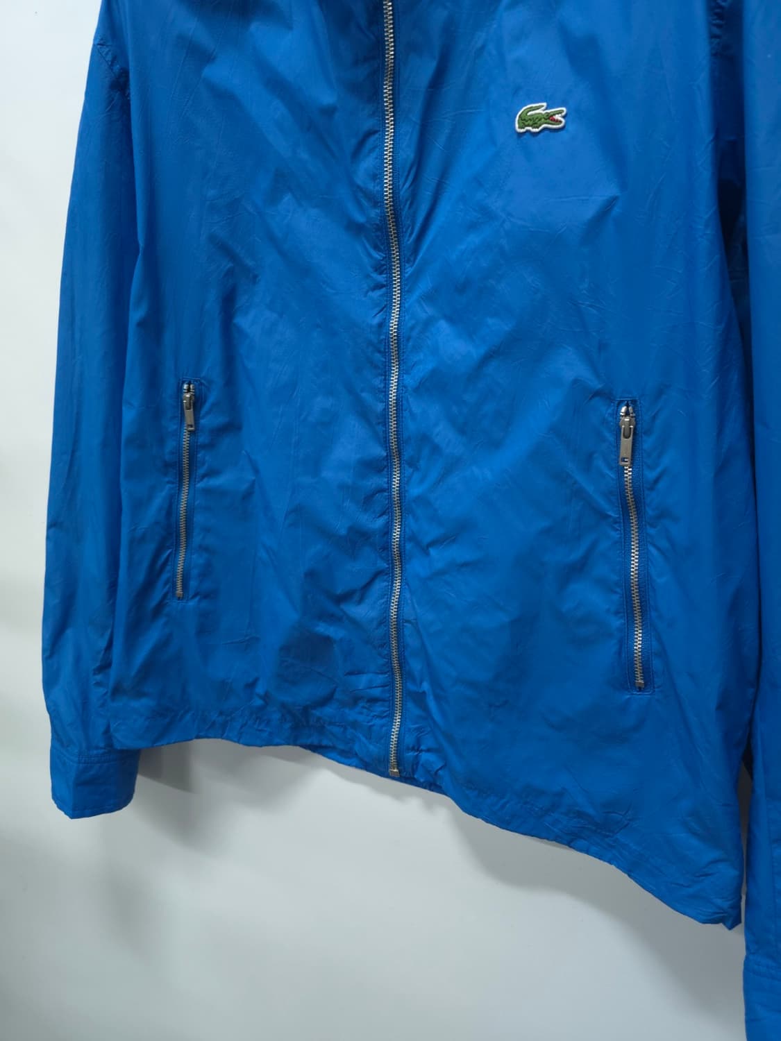 라코스테 블루 집업 바람막이 자켓 (사이즈 50/L) 상품이미지5