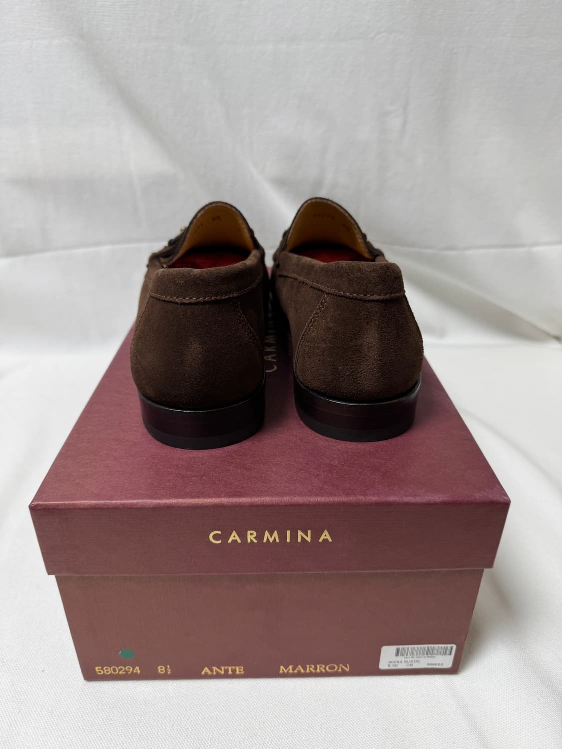 까르미나 carmina 홀스빗 스웨이드 로퍼 8.5 (275mm) 상품이미지4