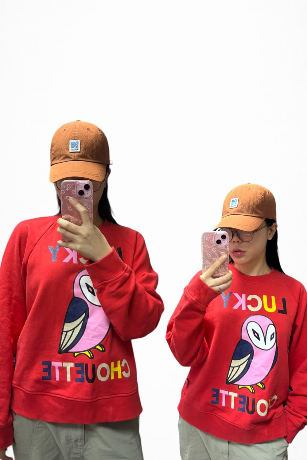 Lucky Chouette 오울 그래픽 맨투맨 상품이미지3