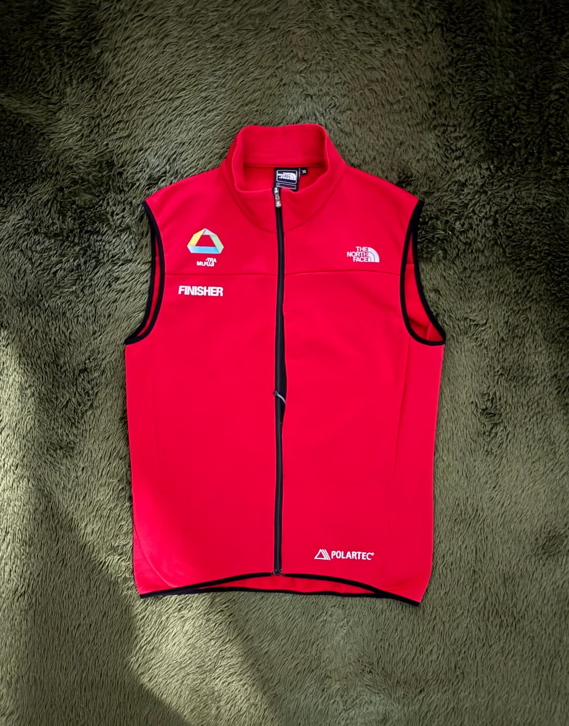 [M] 노스페이스 2015 후지산 울트라 트레일 완주 기념 폴라텍 베스트 상품이미지1