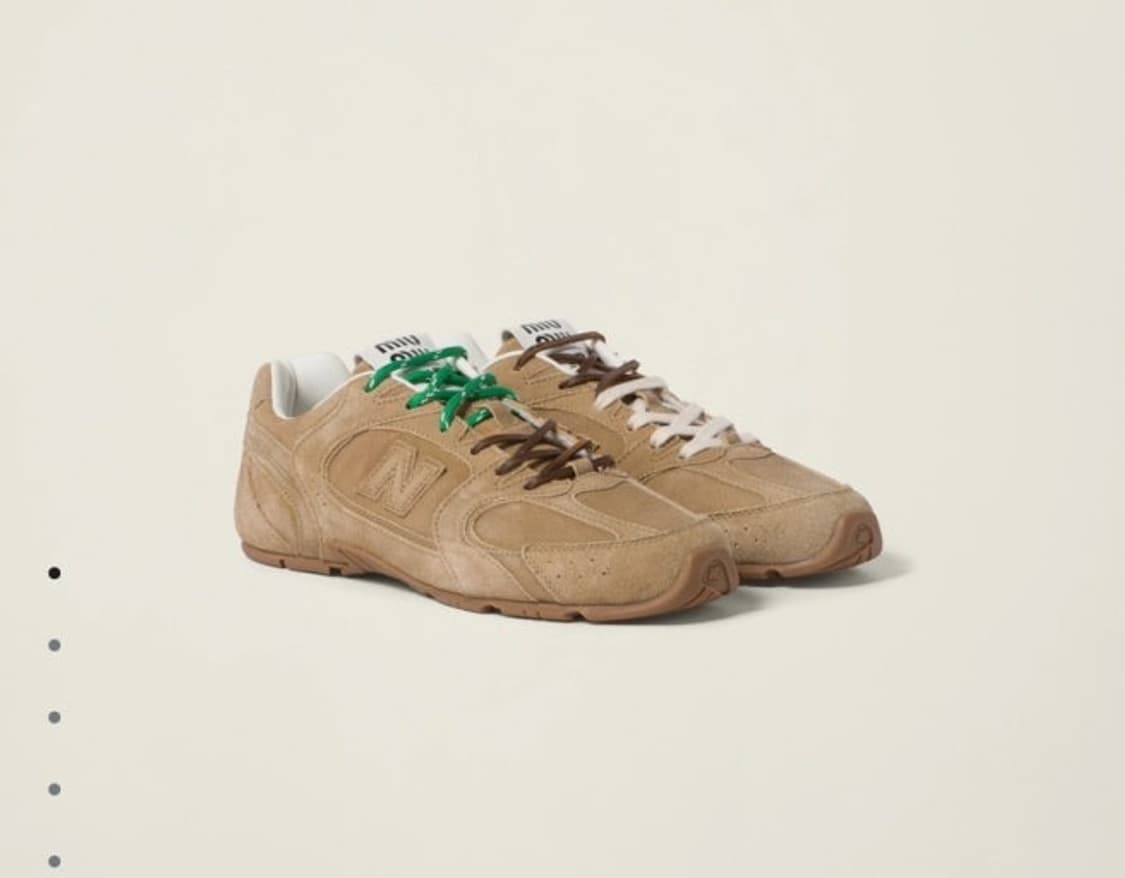 미우미우 에크루 뉴발란스 39사이즈 상품이미지1