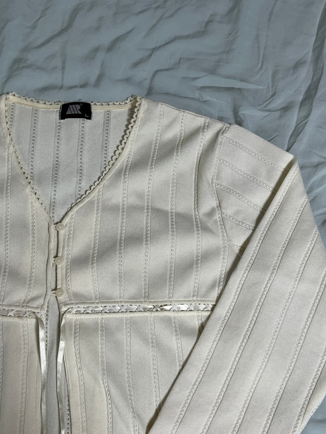 빈티지 레이스 니트 가디건 상품이미지2