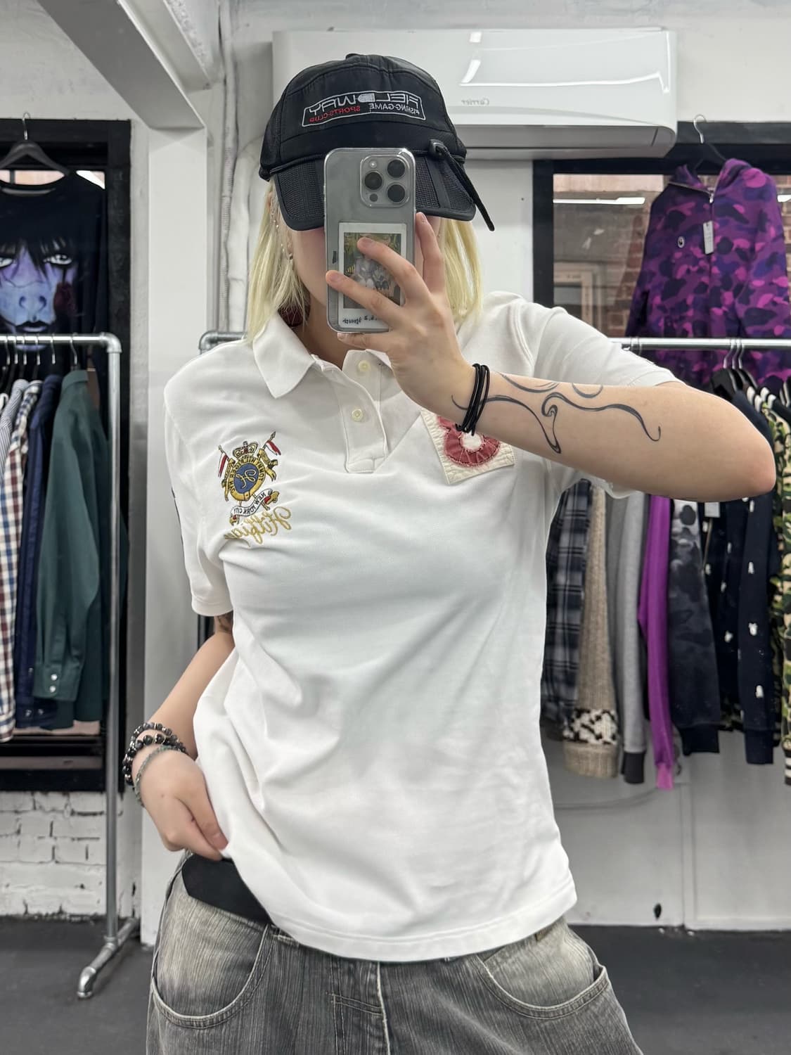 타미 힐피거 패치워크 PK 티셔츠 상품이미지1