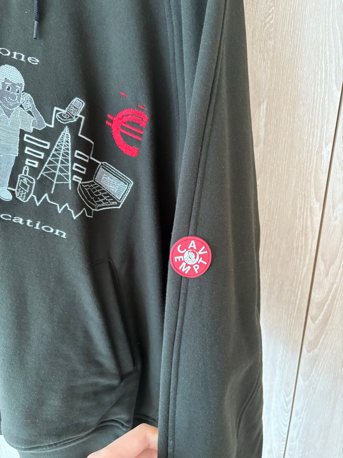 카브엠트 후드티 블랙  XL 상품이미지2