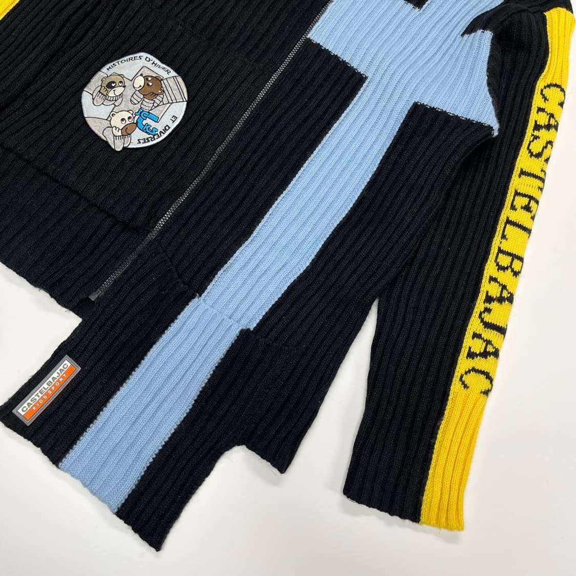 키140 카스텔바작 키즈 니트집업 상품이미지4