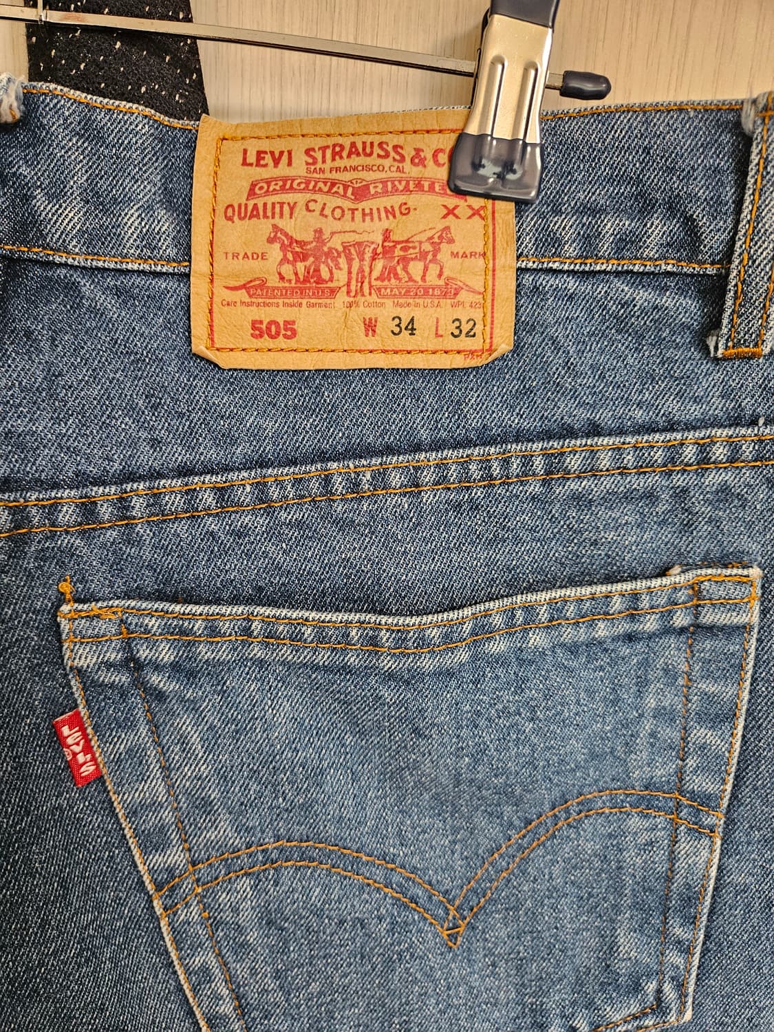 Old Levi's 미제 505 34x32  상품이미지3