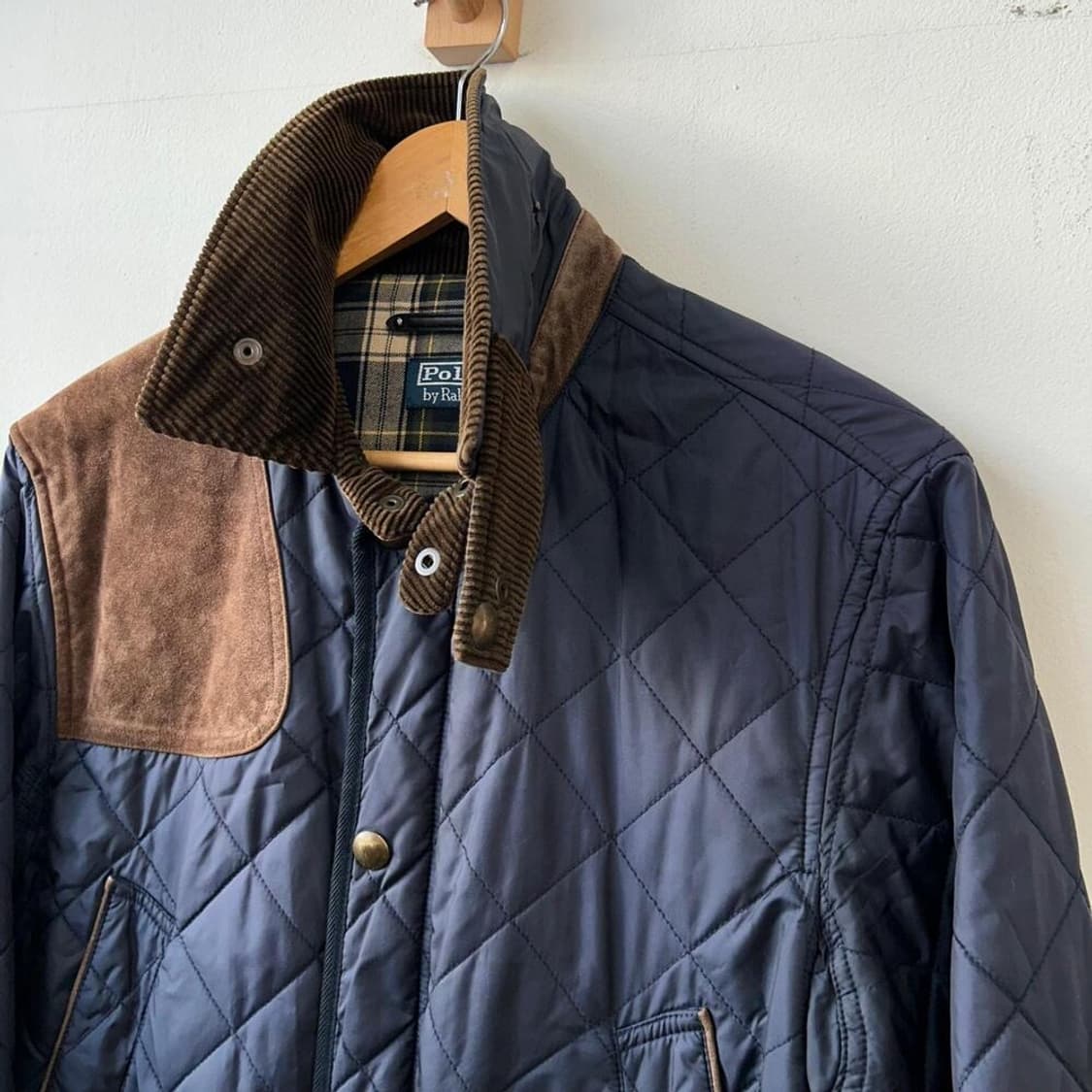 10415 - 폴로 랄프로렌 네이비 퀄팅 자켓 상품이미지5