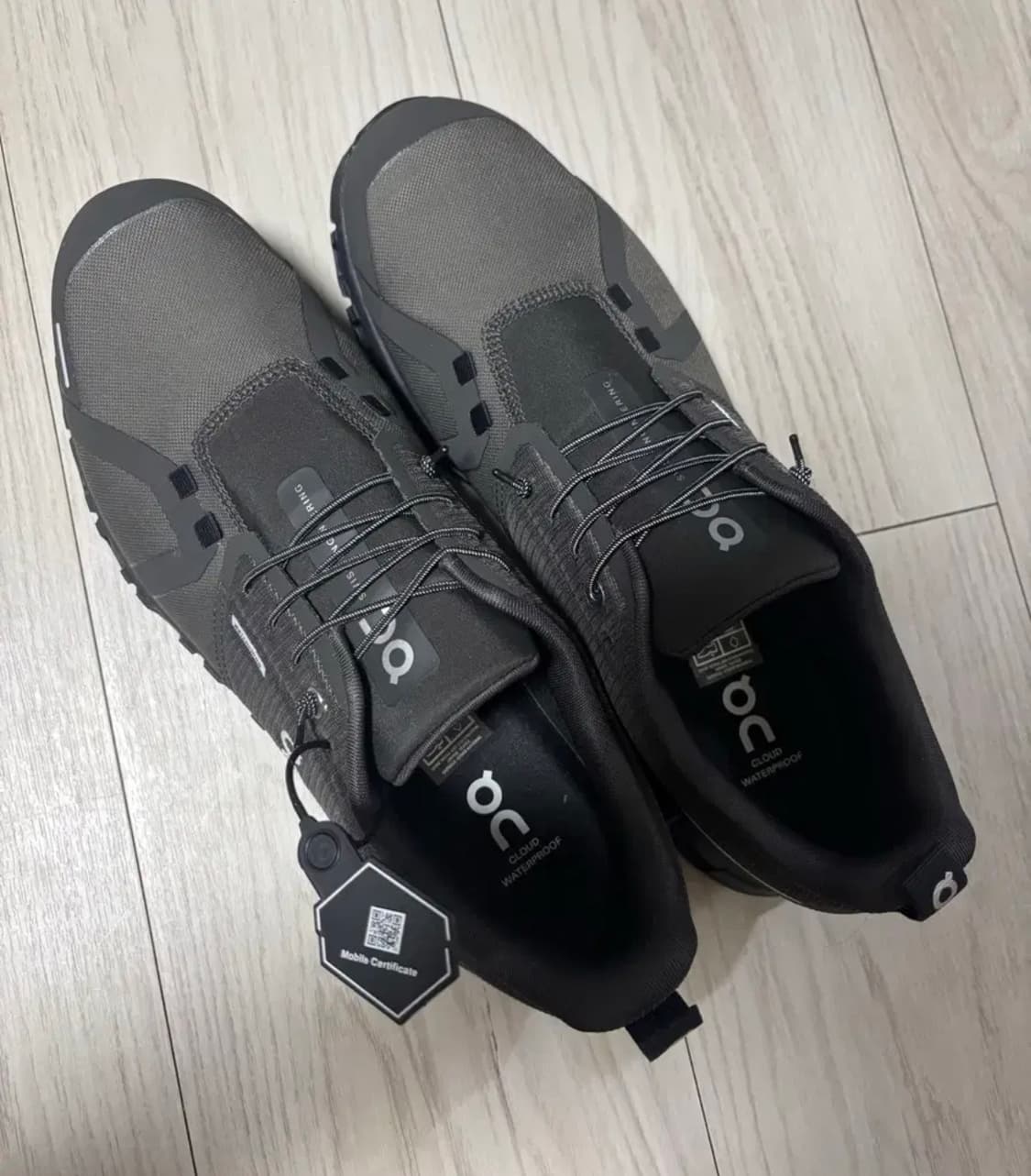 온러닝 클라우드6 WP 쏜블랙  상품이미지1