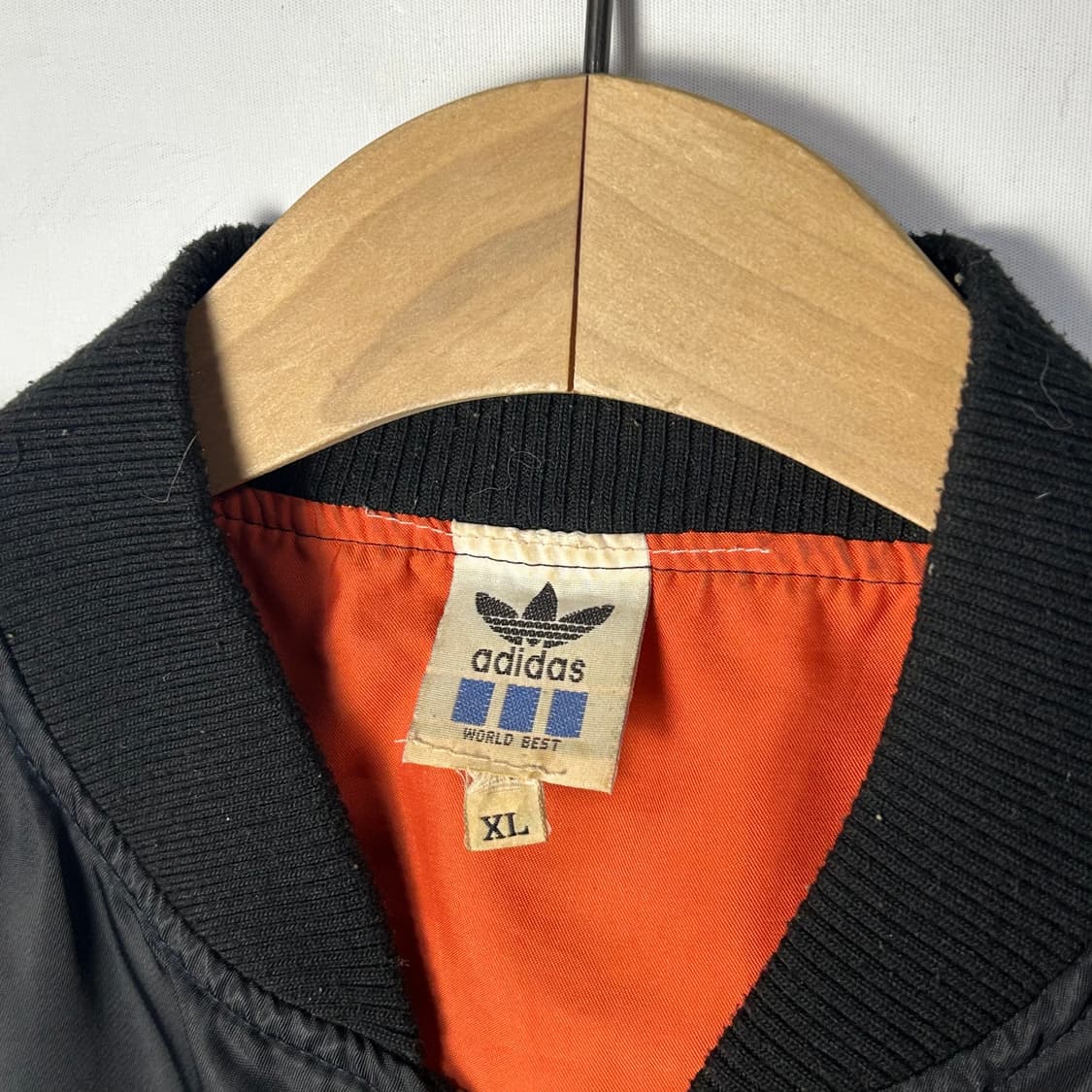 [adidas] 90s 아디다스 빅로고 나일론 봄버자켓 상품이미지5