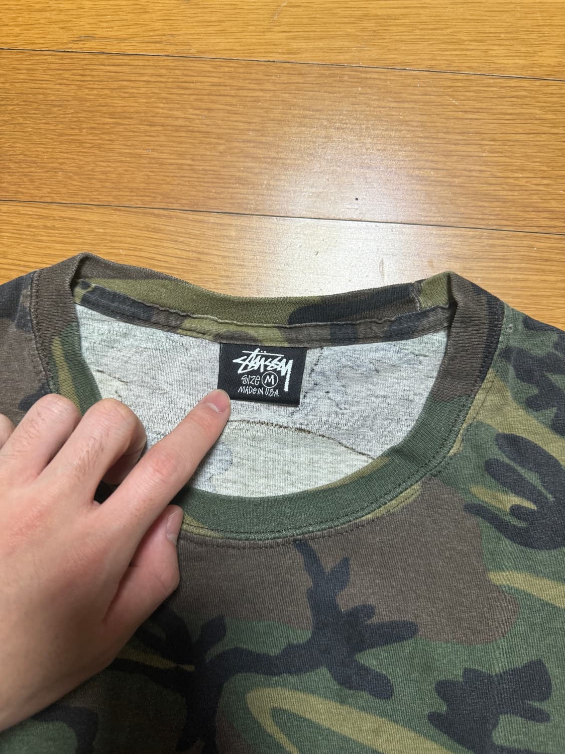 스투시 8볼 카모 티셔츠 상품이미지3