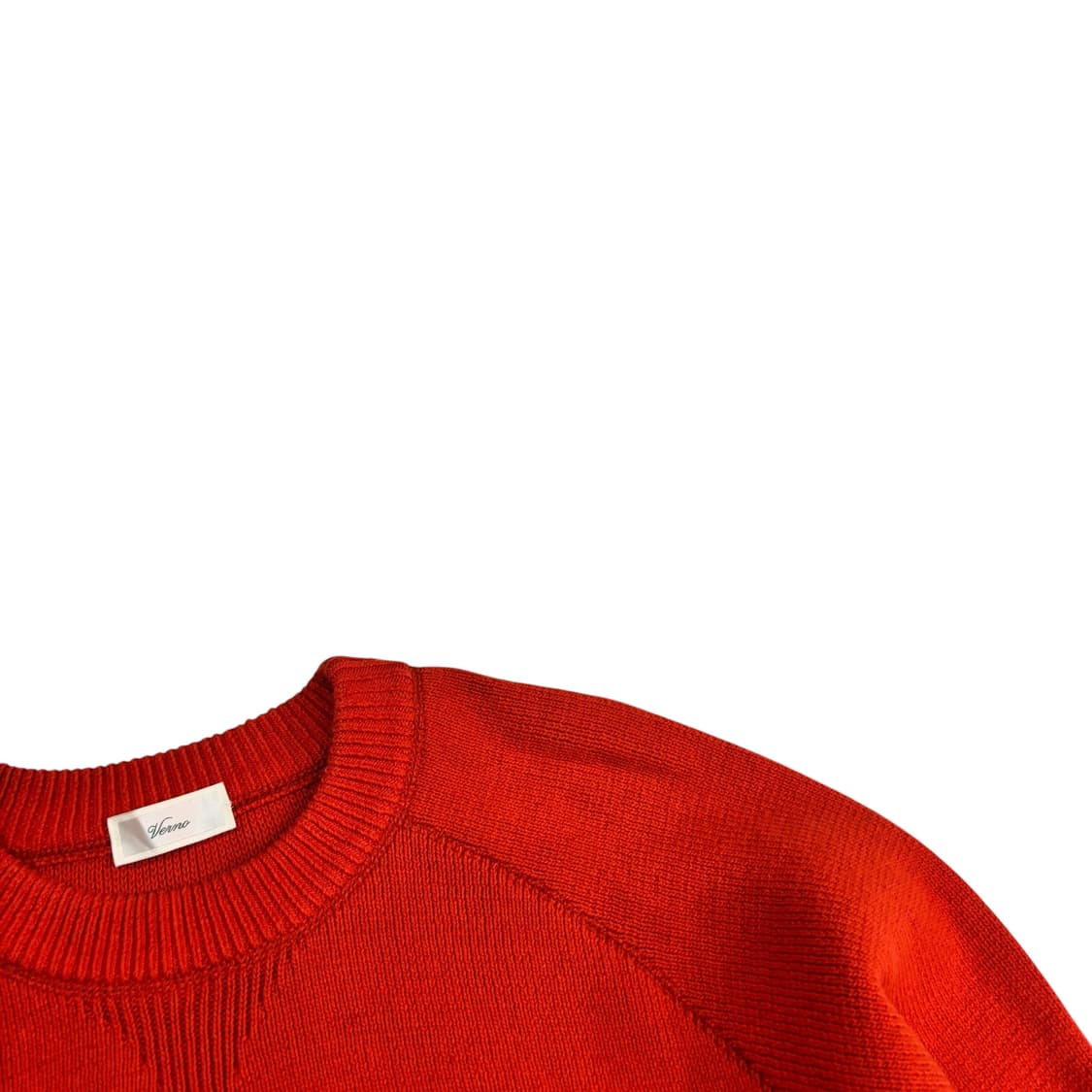 베르노 Verno 코튼 크루넥 니트 상품이미지3