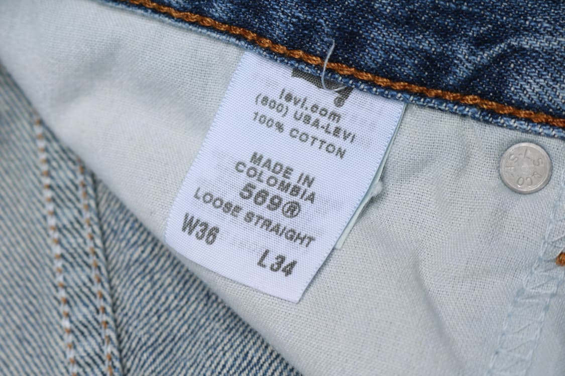 [36인치] 00's 리바이스 569 루즈 스트레이트 데님팬츠 상품이미지5