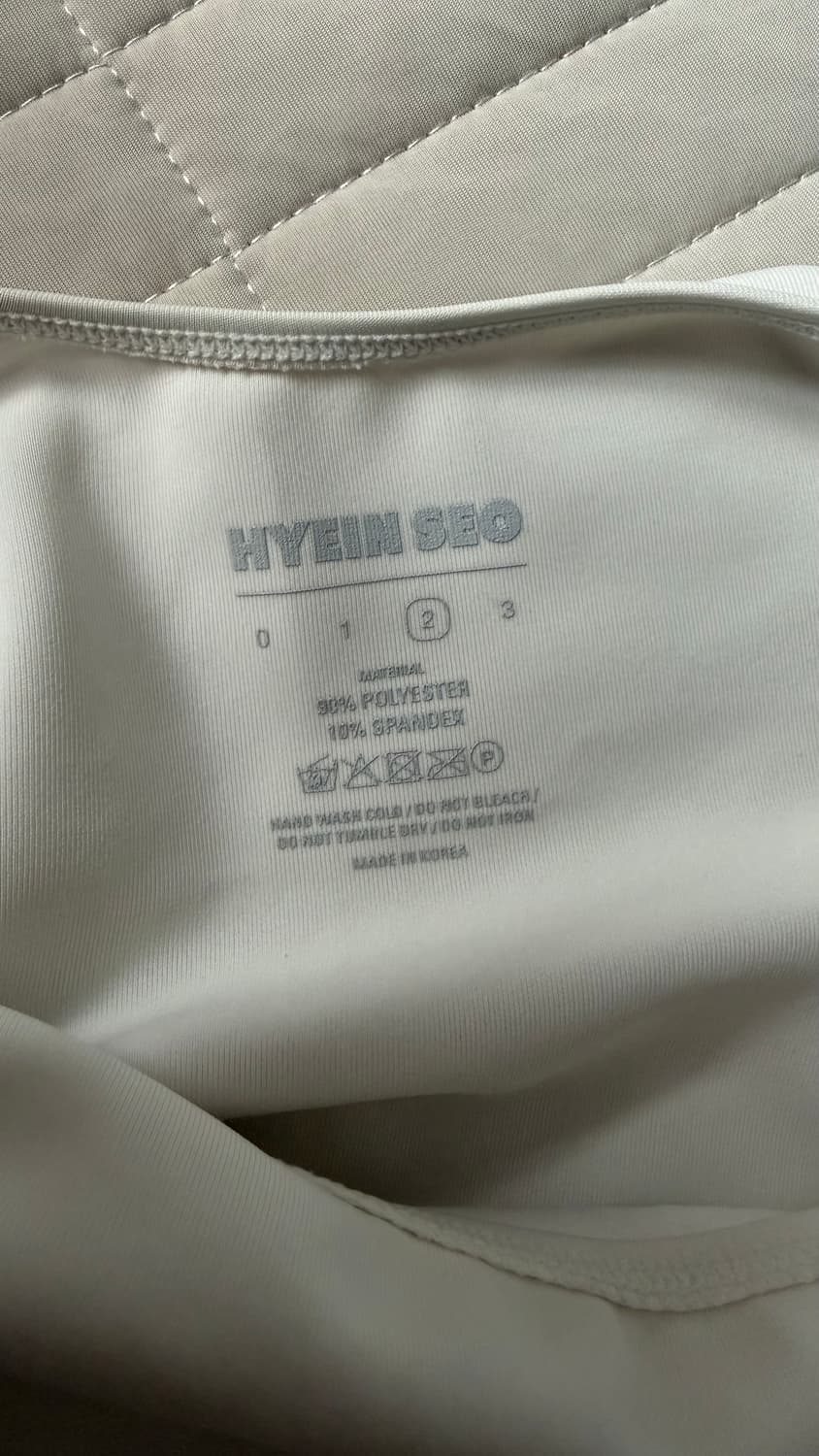 Hyein seo sport knit dress white 상품이미지4